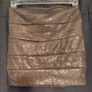 Sequin Mini Skirt